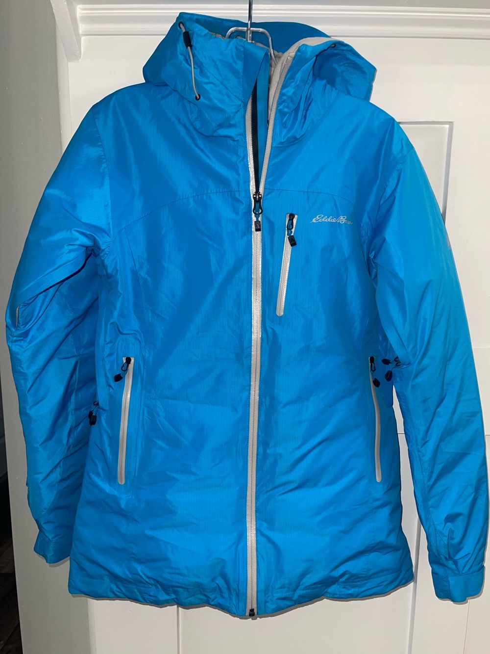 Eddie Bauer Jacket Women’s XS Blue Goose Down WeatherEdge Pro First Ascent